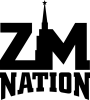 Принт ZM NATION лого для печати на майке, футболке, толстовке, свитшоте, кепке или кружке