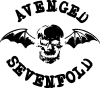 Принт avenged sevenfold для печати на майке, футболке, толстовке, свитшоте, кепке или кружке